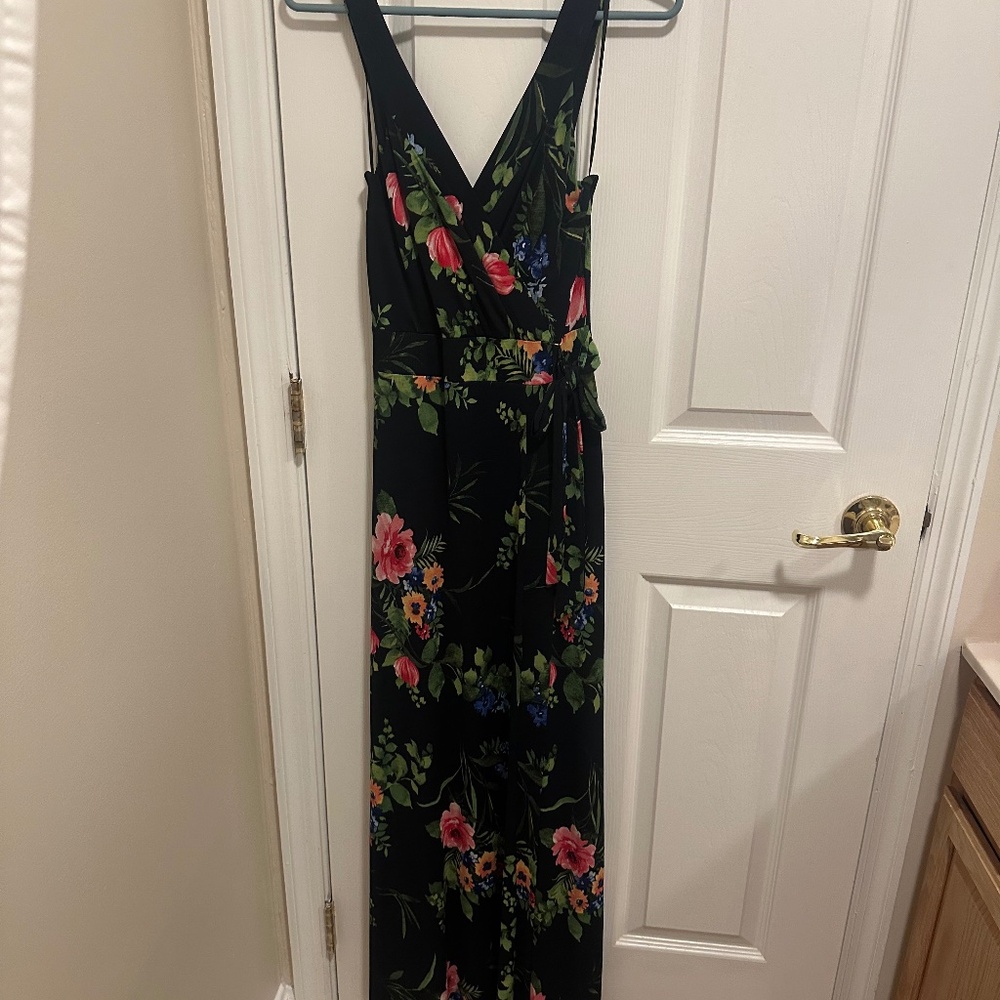 Le Lis floral maxi dress
